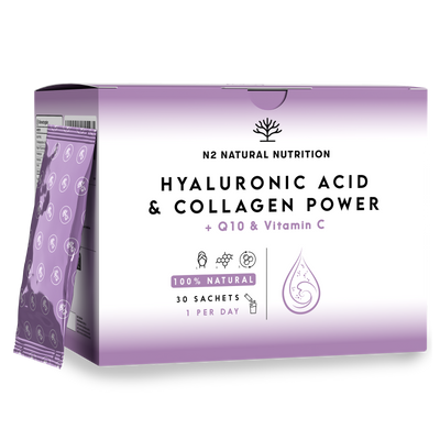 Acido ialuronico e collagene in polvere