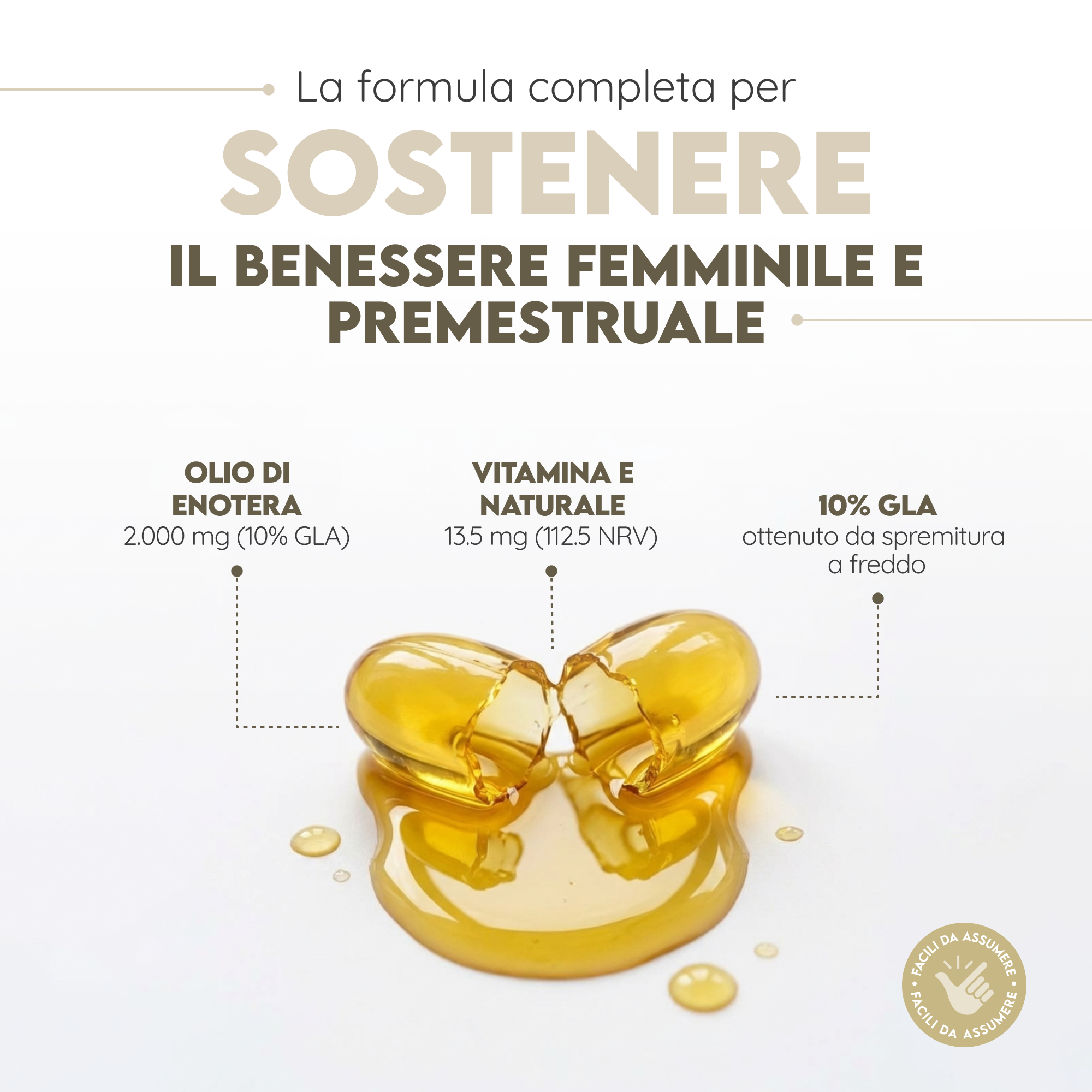 Olio di Enotera e Vitamina E