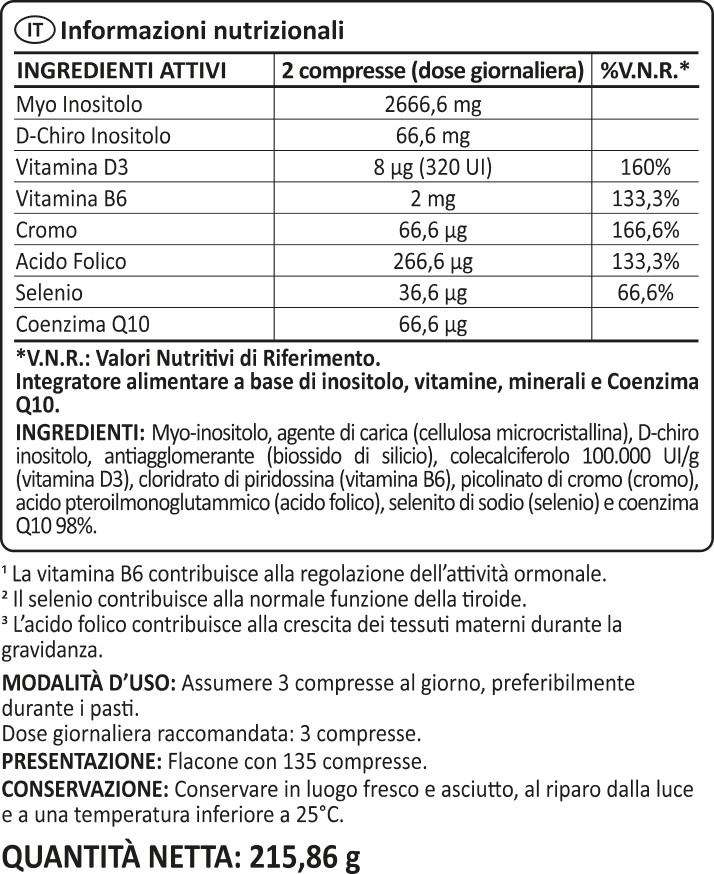Inositol Balance benefits