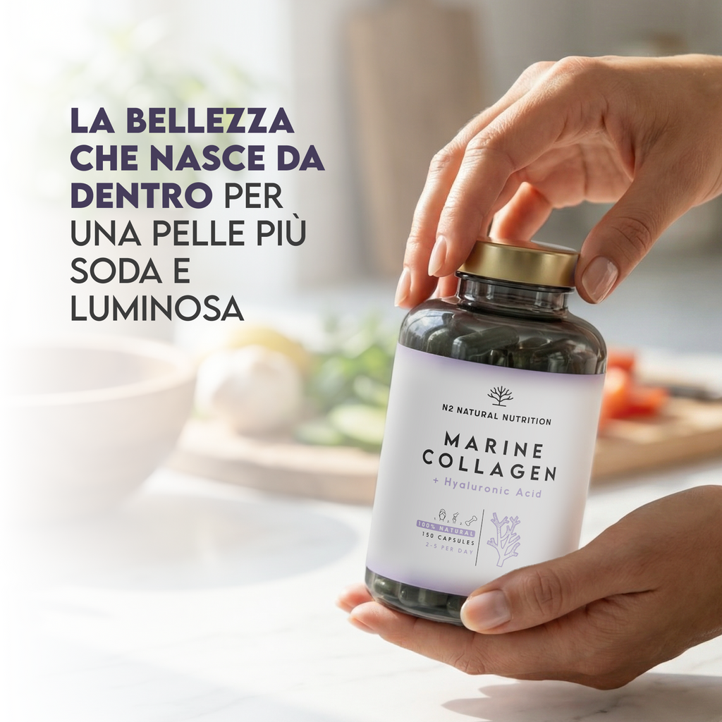 Collagene marino: con acido ialuronico 150