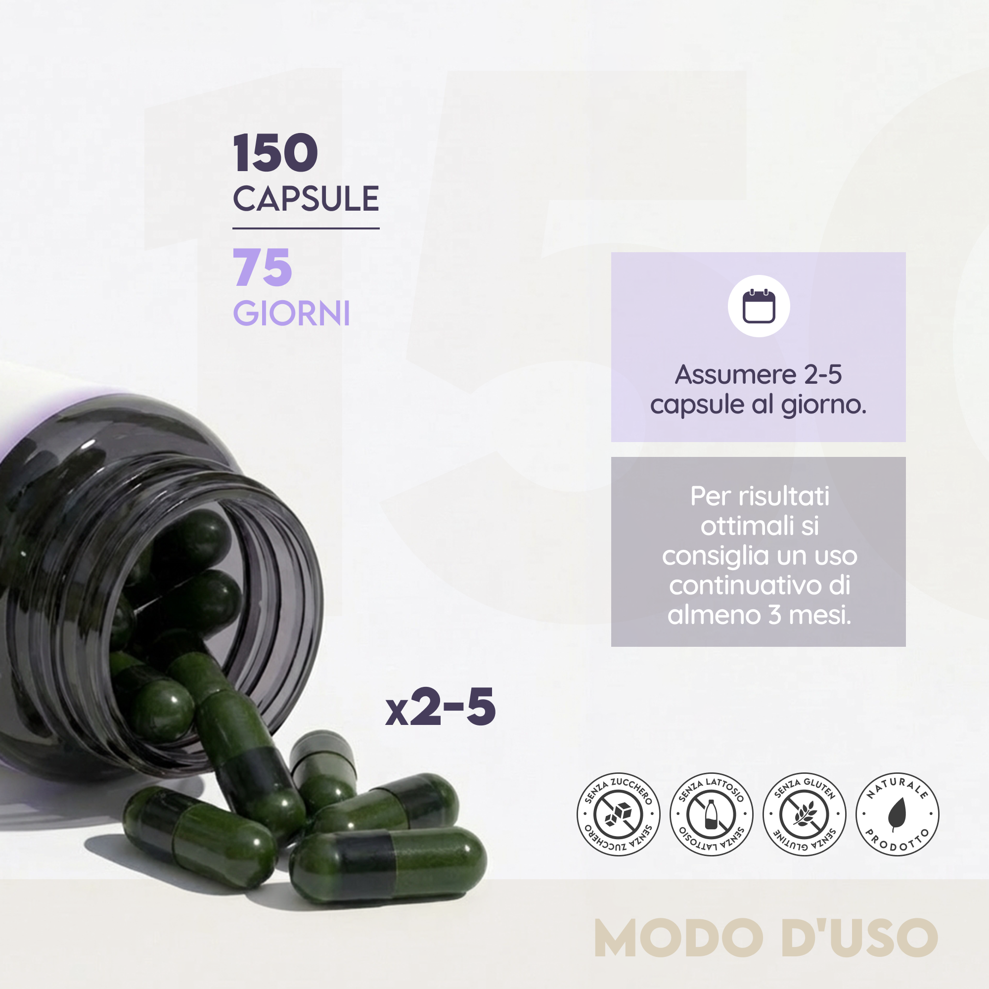 Collagene marino: con acido ialuronico 150