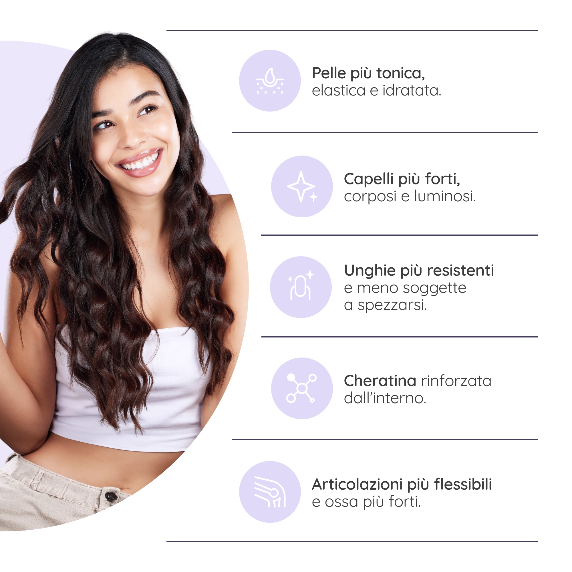 Trattamento di nutricosmetica
