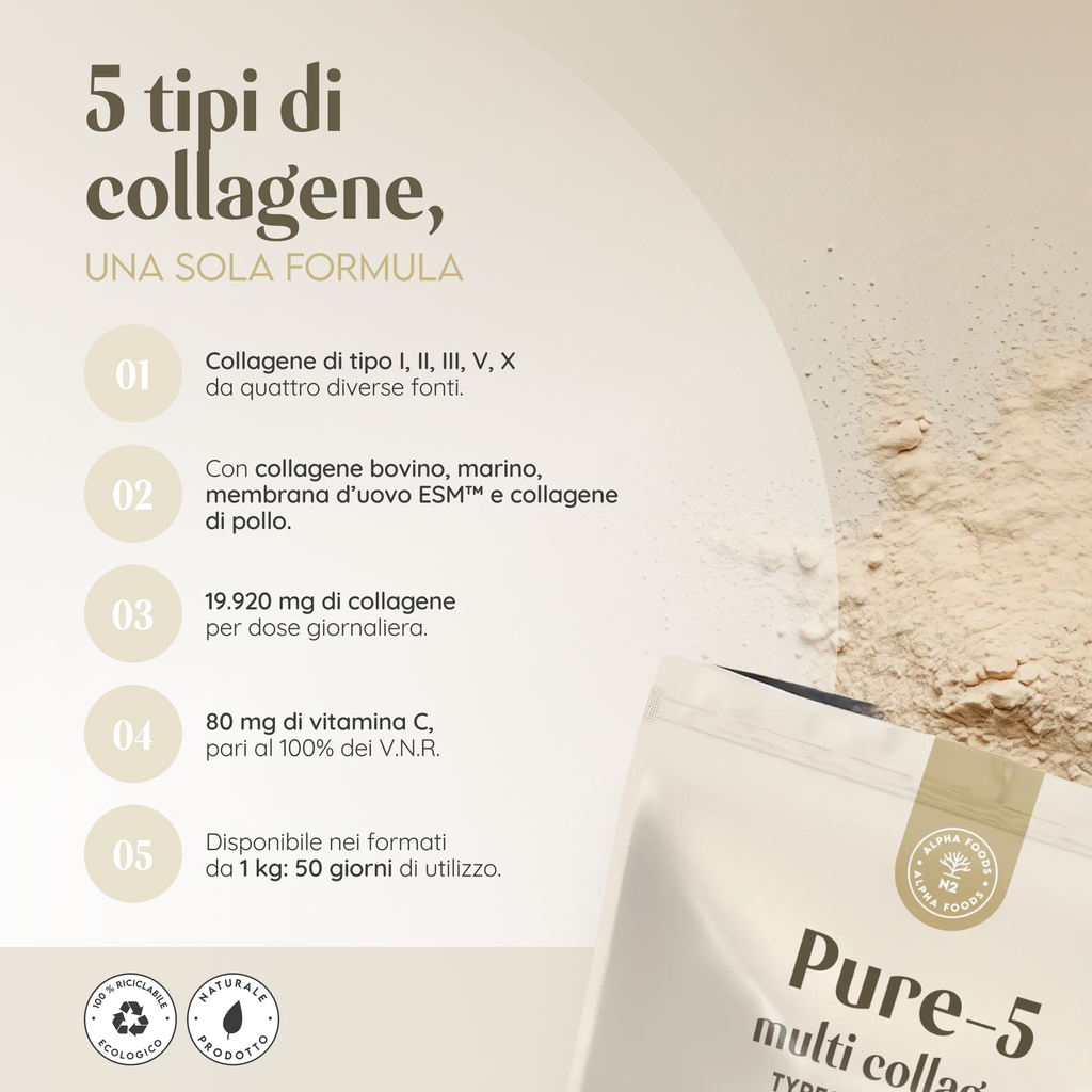 Pure-5 Multi Collagen 1kg
