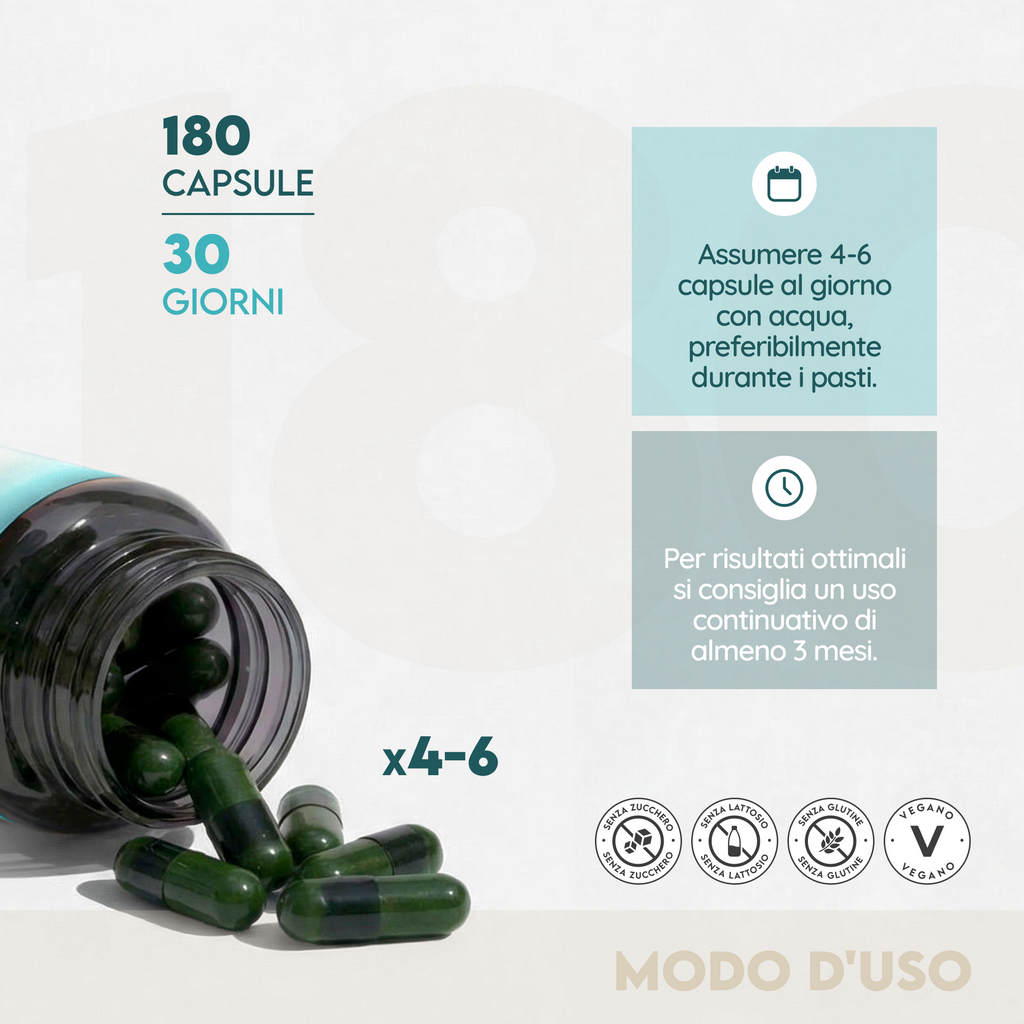 Spirulina con clorella