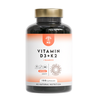 Vitamina D3 + K2 + Bambú