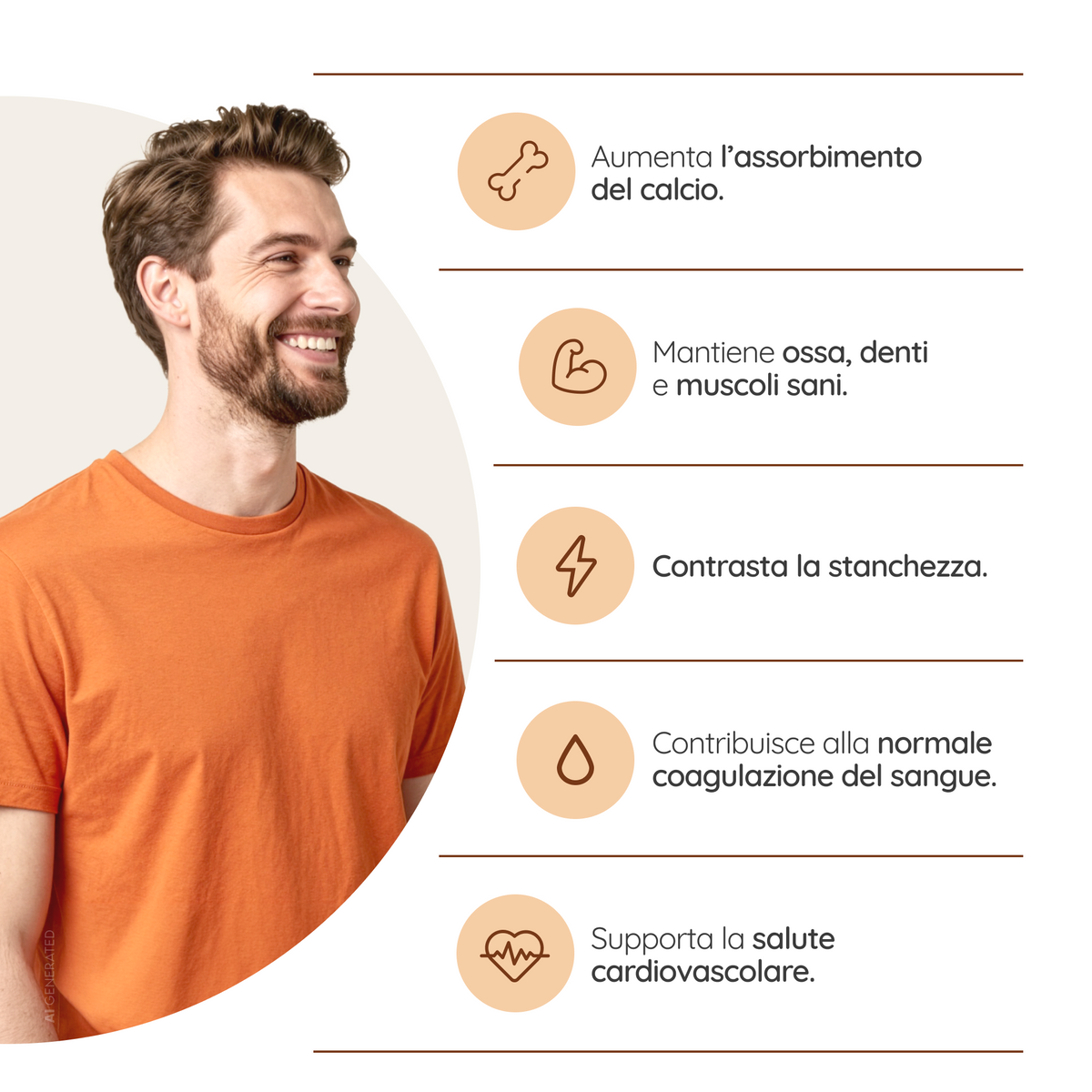 Vitamina D3 + K2 + Bambú