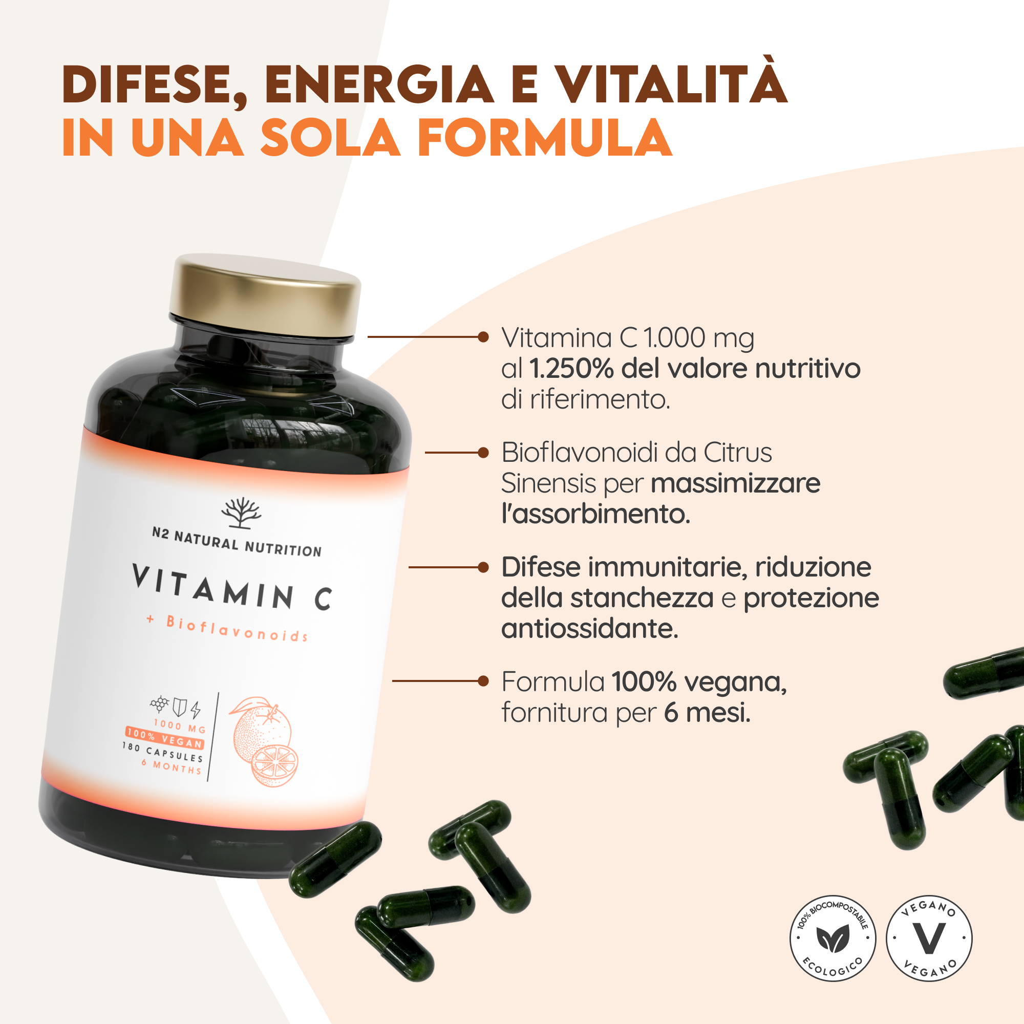 Vitamina C: e Bioflavonoidi